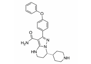 (S)-2-(4-Phenoxyphenyl)-7-(piperidin-4-yl)-4,5,6,7-tetrahydropyrazolo[1,5-a]pyrimidine-3-carboxamide